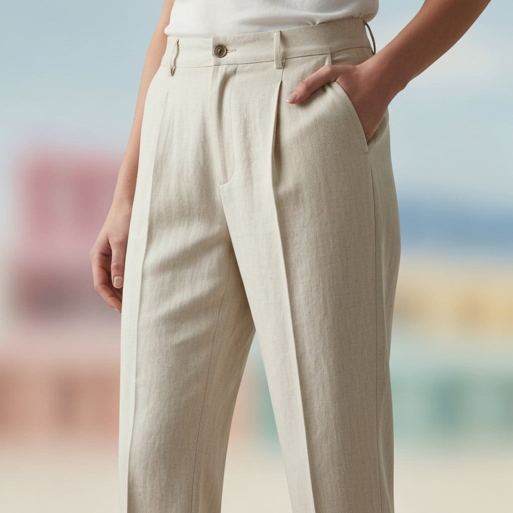 Lniane spodnie: Must-have w każdej letniej garderobie