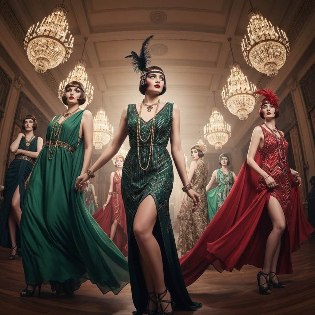 Moda lat 20.: rewolucja w szafie flapperki