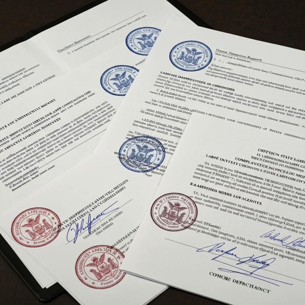 Dokumenty związane z kontrolą Państwowej Inspekcji Pracy