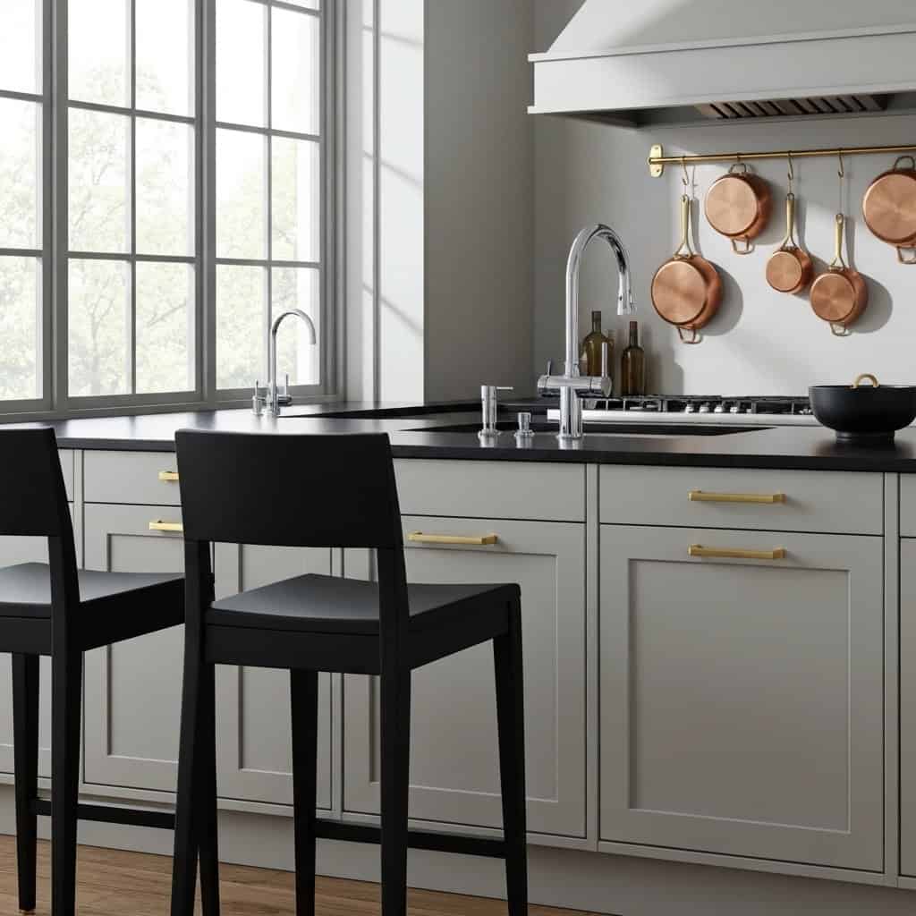 Kolory armatury: chrom, czerń, złoto, miedź – przewodnik po wnętrzarskich hitach